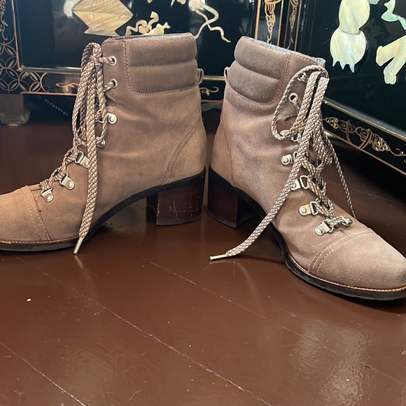 Sam Edelman Lace Up Boots - Picture 2 of 5